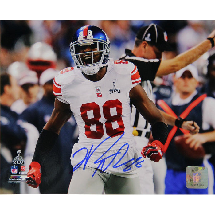 Hakeem Nicks Emotion Horizontal 16x20 Photo