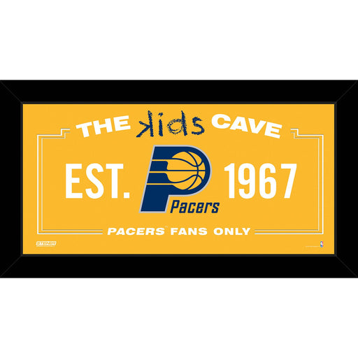 Indiana Pacers 6x12 Kids Cave Sign