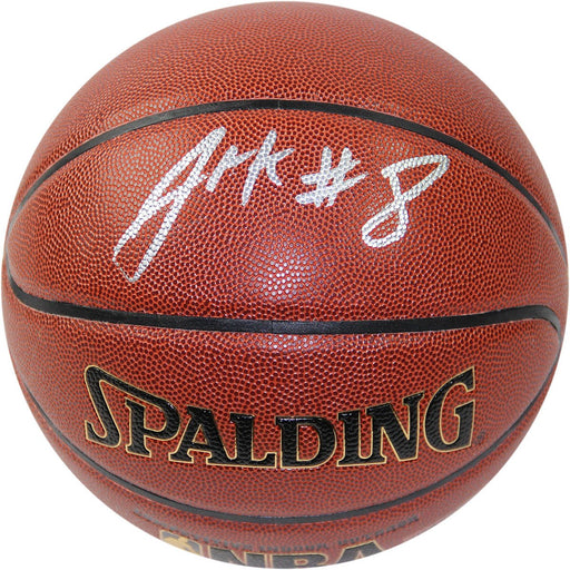 Jahlil Okafor Signed NBA IO Basketball (SSM & Schwartz Sports Auth)