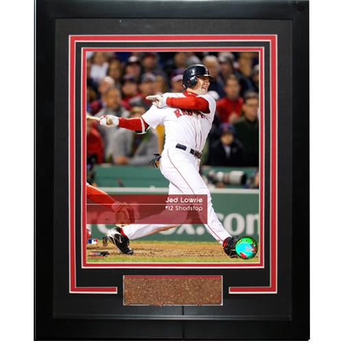 Jed Lowrie 12 Red Sox Feel The Game Framed Photograph