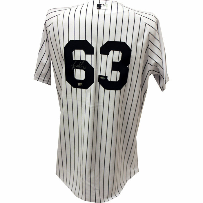 Jesus Montero Authentic Yankees Pinstripe Jersey (MLB Auth)