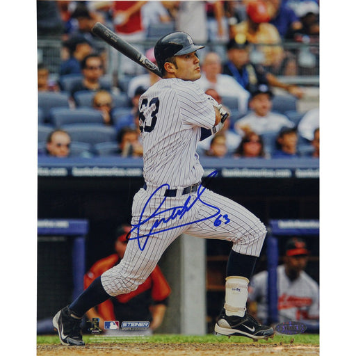 Jesus Montero Autographed Second Career Homerun Vertical 16x20 Photo