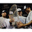 Jeter Pettitte Posada & Rivera- Four Signature Core Four Celebration with 2009 WS Trophy Horizontal 16x20 Photo (MLB Auth)