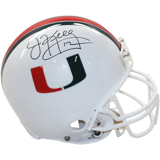 Jim Kelly Signed University of Miami Mini Helmet