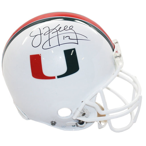 Jim Kelly Signed University of Miami Replica Helmet