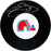 Joe Sakic Quebec Nordiques Signed Hockey Puck (AJ Sports Auth)