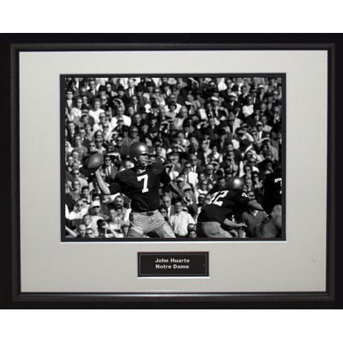 John Huarte Notre Dame Home Passing Framed 16x20 Photo