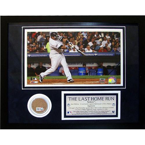 Jose Molina The Last Home Run 11x14 Mini Dirt Collage