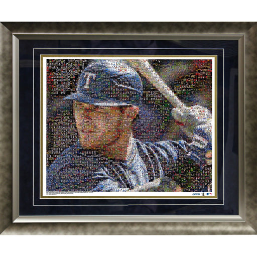 Josh Hamilton Texas Rangers Mosaic Framed 16x20 Photo (Ltd of 1000)