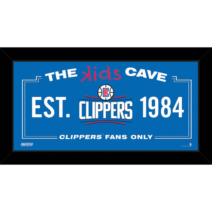 Los Angeles Clippers 6x12 Kids Cave Sign