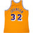 Magic Johnson Home Yellow Lakers Replica Jersey