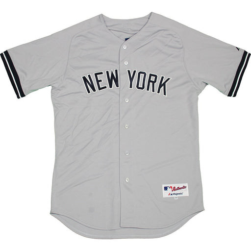 Majestic Authentic New York Yankees Gray Away Jersey (XL) - Bulk Size 48