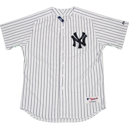 Majestic Authentic New York Yankees White Home Jersey (L) - Bulk Size 44