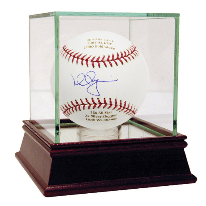 Mark McGwire Autographed and Engraved Career Stats MLB Baseball