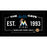 Miami Marlins 10x20 Kids Cave Sign w Game Used Dirt from Marlins Park