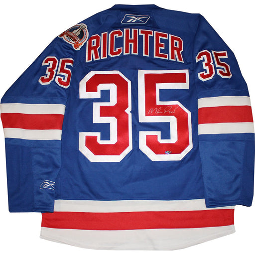 Mike Richter New York Rangers 1994 Replica Blue Jersey (Signed on Back)