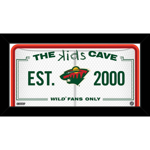 Minnesota Wild 10x20 Kids Cave Sign