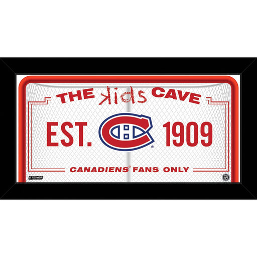 Montreal Canadiens 6x12 Kids Cave Sign