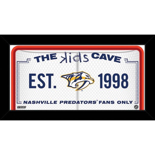 Nashville Predators 6x12 Kids Cave Sign