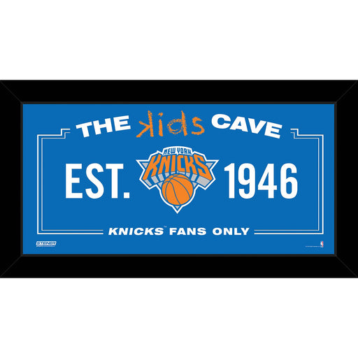 New York Knicks 6x12 Kids Cave Sign