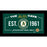 Oakland Athletics 6x12 Kids Cave Sign w Game Used Dirt from O.co Coliseum