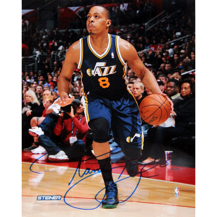 Randy Foye Utah Jazz Drives Up Court Signed 16x20 Photo