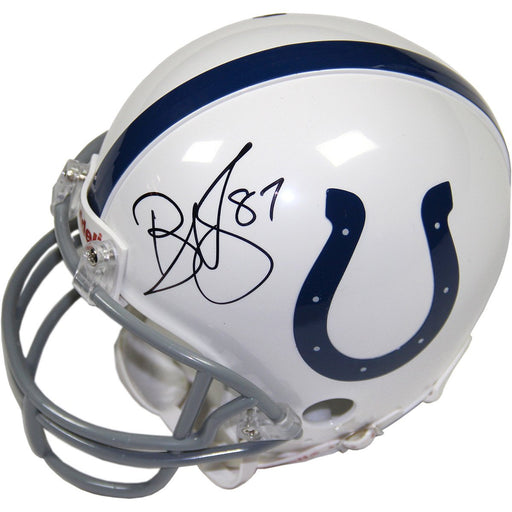 Reggie Wayne Signed Colts Replica Mini Helmet