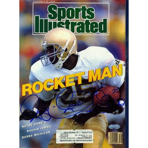 Rocket Ismail Signed 9251989 Sports Illustrated Magazine