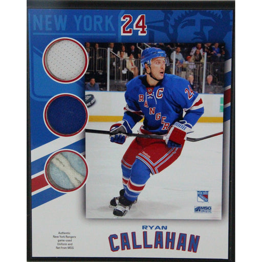 Ryan Callahan New York Rangers 8x10 JerseySockNet Plaque