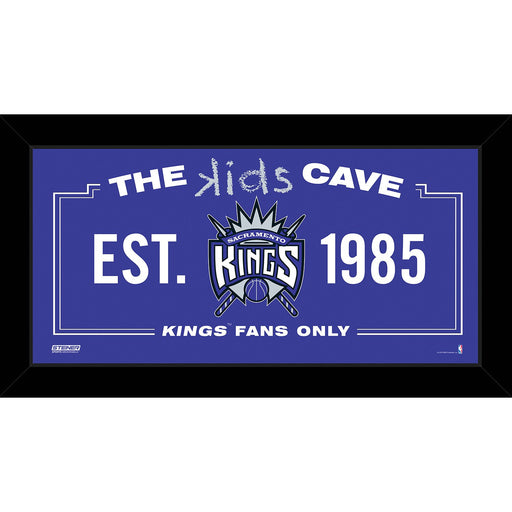 Sacramento Kings 6x12 Kids Cave Sign