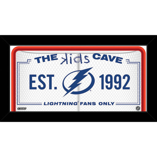 Tampa Bay Lightning 6x12 Kids Cave Sign