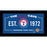 Texas Rangers 6x12 Kids Cave Sign w Game Used Dirt from Rangers Ballpark in Arlington