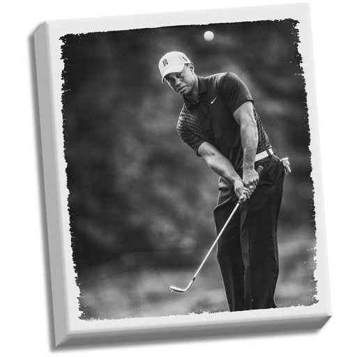 Tiger Woods Stretched 32x40 Canvas