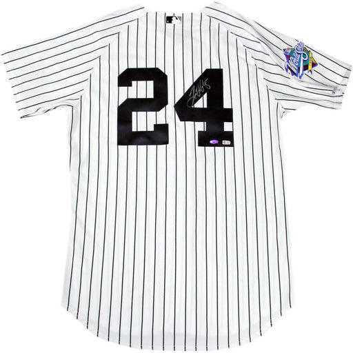 Tino Martinez Signed New York Yankees Authentic Pinstripe Jersey w 1998 Patch (MLB Auth)