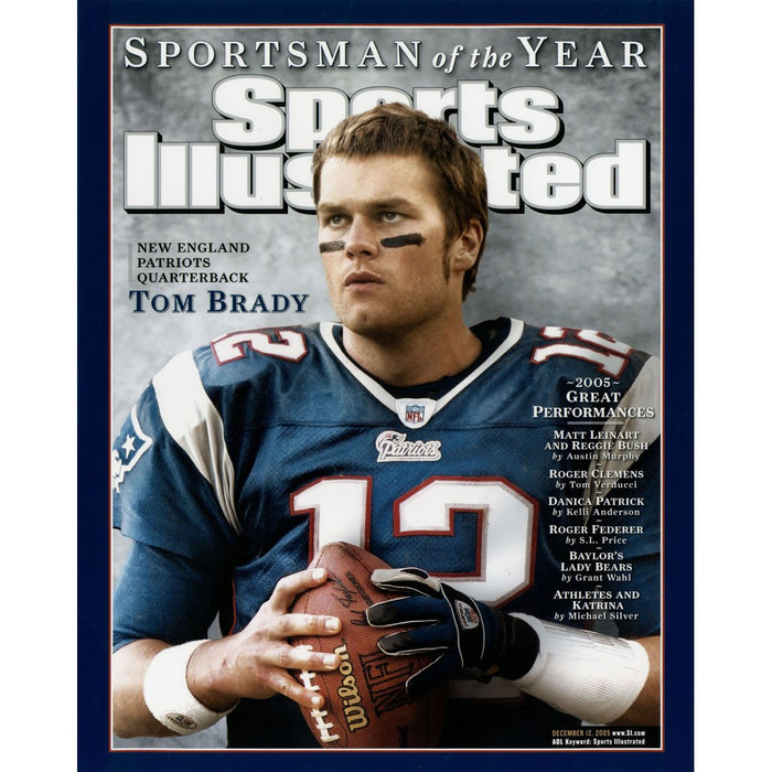 Tom Brady Sports Illustrated Sportsman of the Year 16x20 Photo