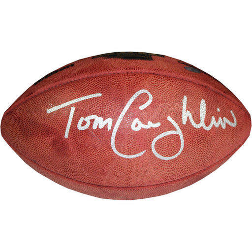 Tom Coughlin Signed Super Bowl 42 Football