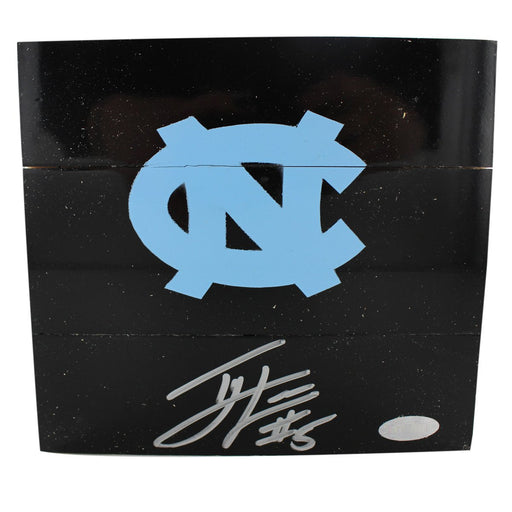 Ty Lawson Autographed 6x6 Square of Black UNC Final Four Championship Court