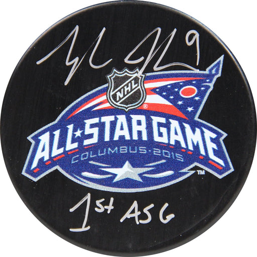 Tyler Johnson Signed 2015 All Star Hockey Puck w1st ASGInsc. (AJ Sports Auth)