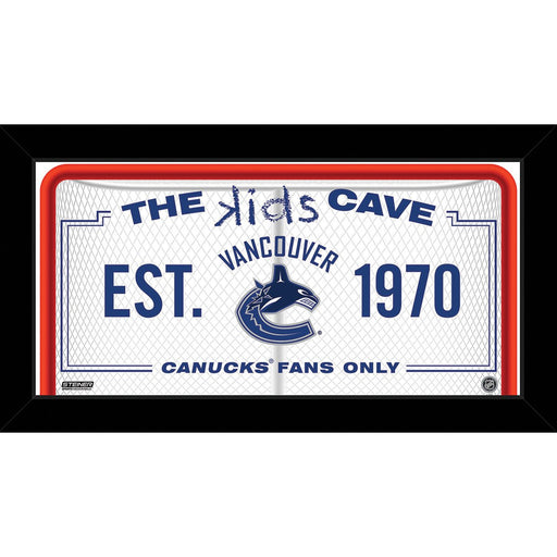 Vancouver Canucks 10x20 Kids Cave Sign