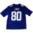 Victor Cruz Signed On Field Blue Giants Jersey (Signed on Back)