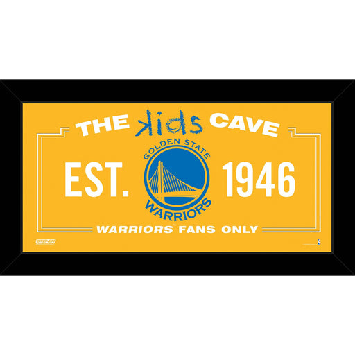 Golden State Warriors 10x20 Kids Cave Sign