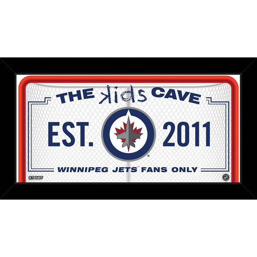 Winnipeg Jets 6x12 Kids Cave Sign