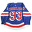 Mika Zibanejad New York Rangers 2018-2019 Game Used #93 Opening Night Blue Jersey (10/4/18)