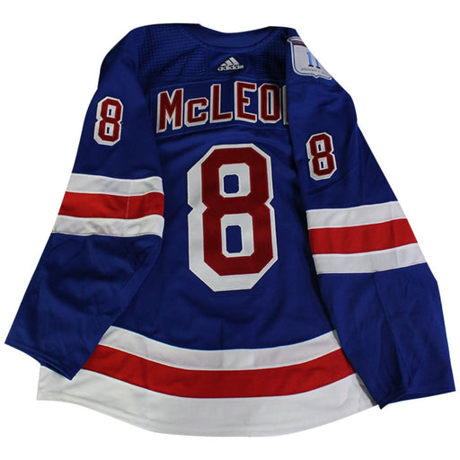 Cody McLeod New York Rangers #8 2018-2019 Vic Hadfield Retirement Night Game Issued Jersey (12/2/18)