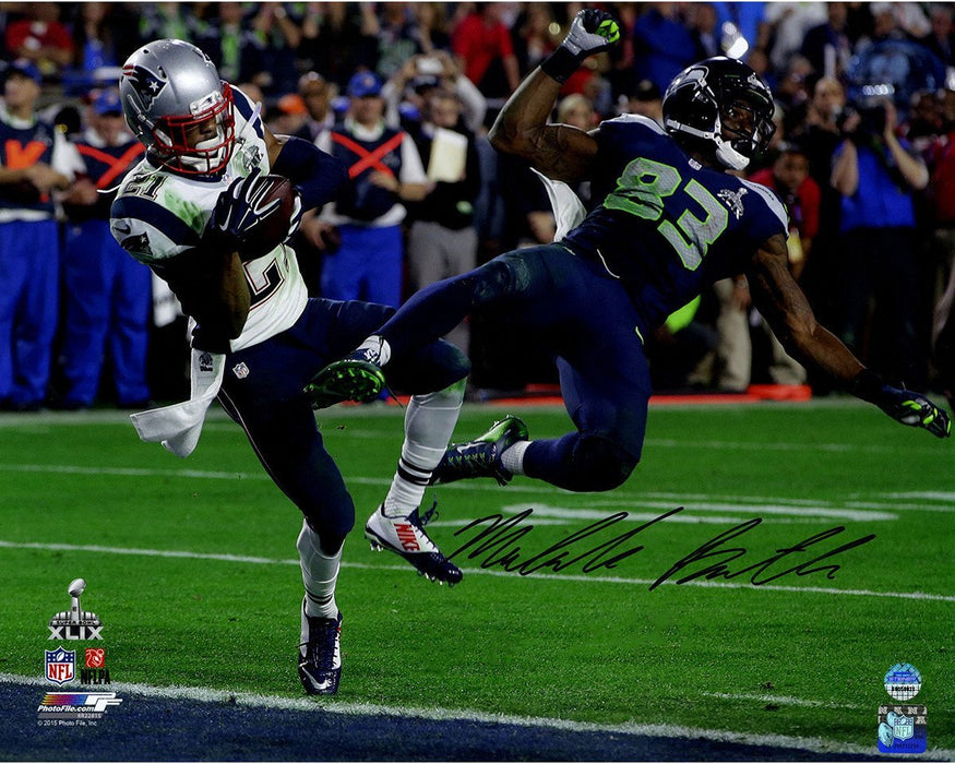 Malcolm Butler Signed Superbowl 49 INT 16x20 Photo