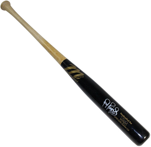 Albert Pujols Signed 2014 Game Used Marucci Black Handle Bat (Born On Date 5/27/14) (PSA/DNA Graded 7)(JSA)