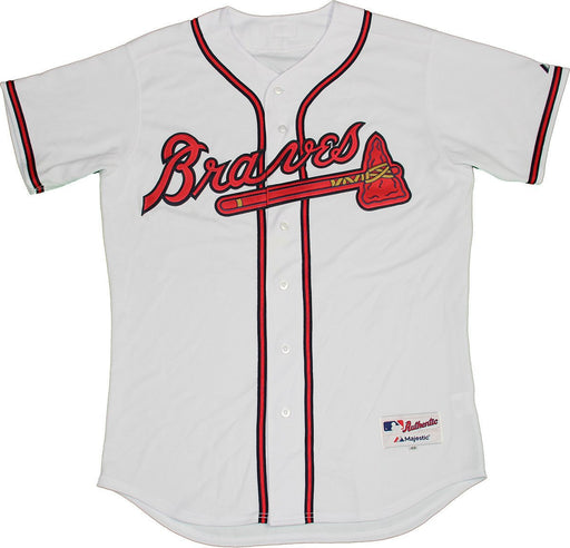 Atlanta Braves Home Authentic Jersey (Size 48)