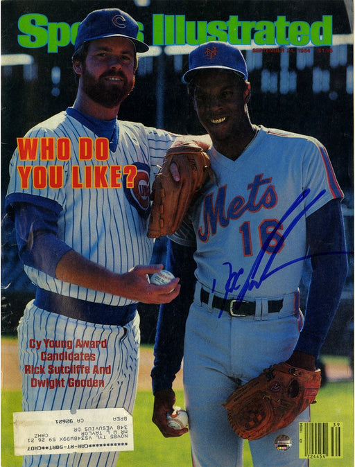 Dwight Doc Gooden Signed 9/24/84 Sports Illustrated Magazine