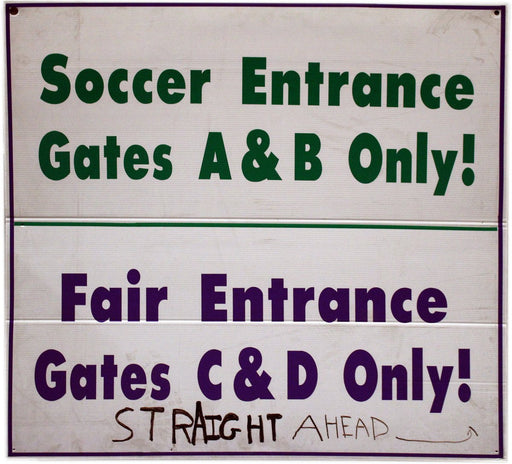 Soccer Entrance / Fair Entrance 48 1/2x48