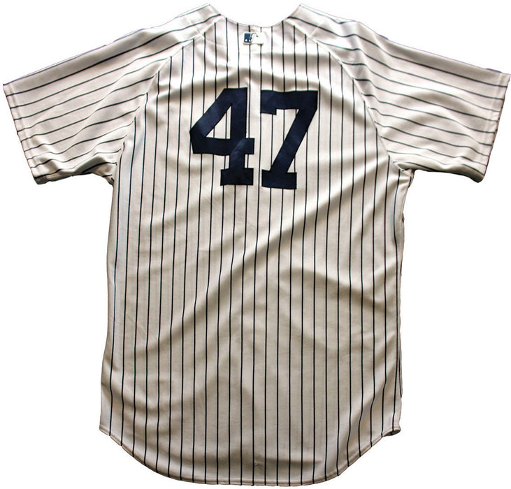 Ivan Nova Jersey - NY Yankees 2013 Season Game Used #47 Pinstripe Jersey (6/23/2013) (0000002927) ( Size 50) (EK689041)